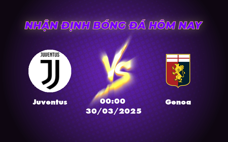 Soi Kèo Juventus vs Genoa Lợi Thế Thuộc Về Bà Đầm Già Thành Turin 1 juventus genoa 30 03 seria a